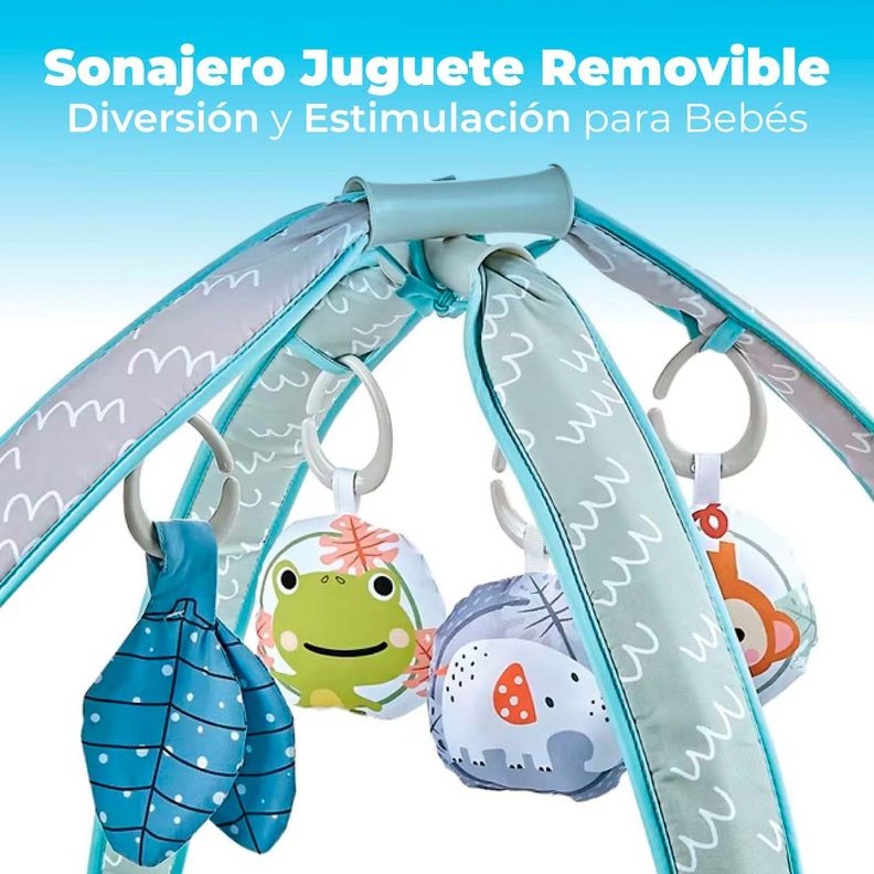 Gimnasio Alfombra Bebe Acolchado FluffyBaby Centro de juegos-1