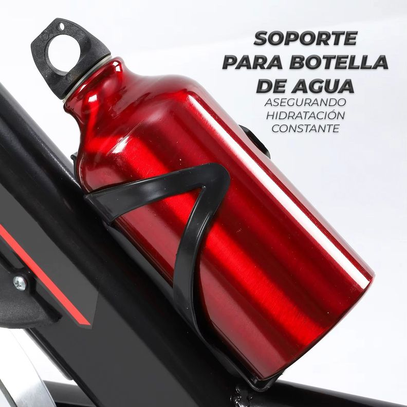 Bicicleta Spinning Estatica Q6 Pro 6 Kg Con Monitor-1