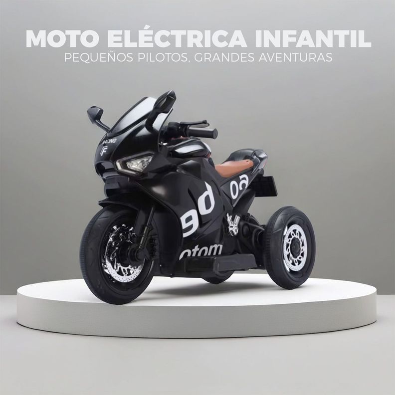 Moto Eléctrica Infantil 3 Ruedas Turbo 6v Gsx-3