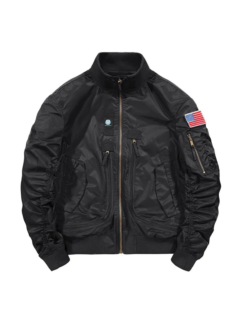 Chaqueta Bomber Special Forces Negro-0