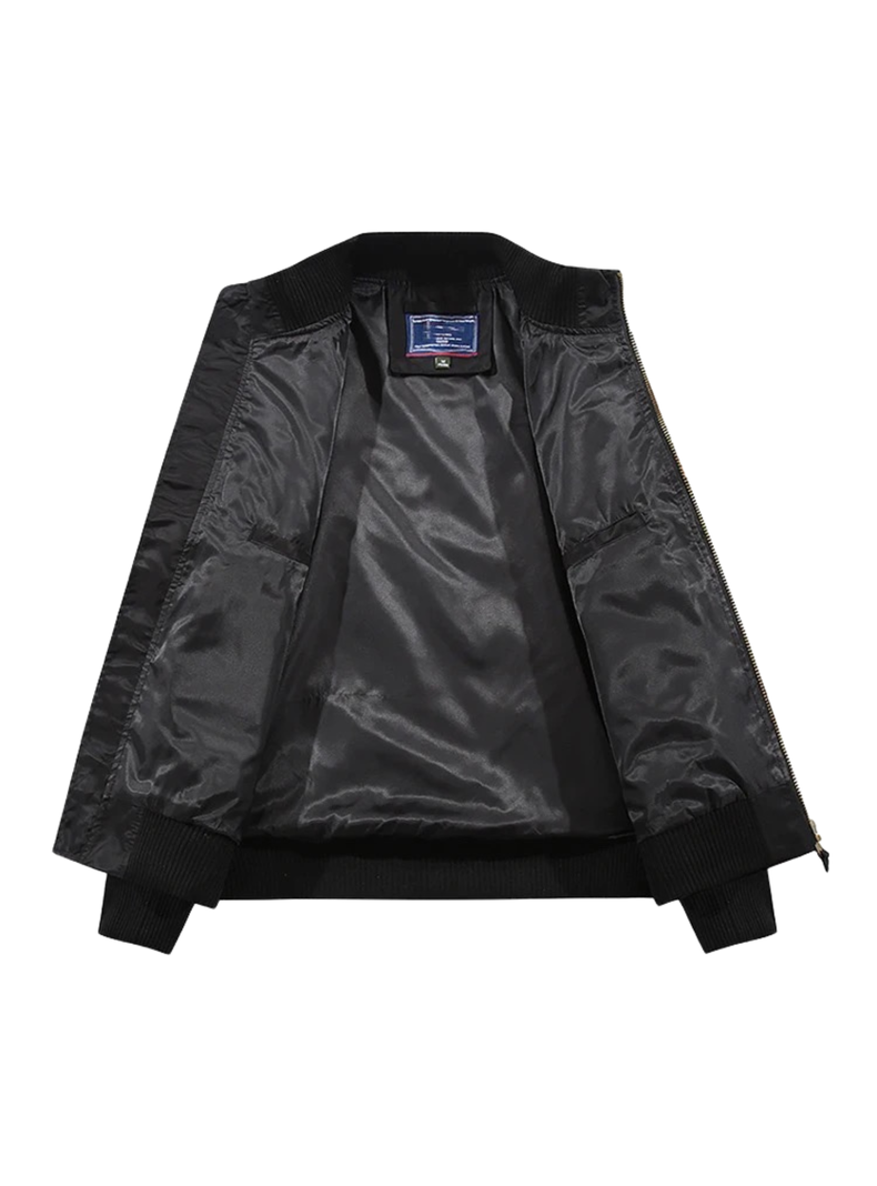 Chaqueta Bomber Special Forces Negro-2