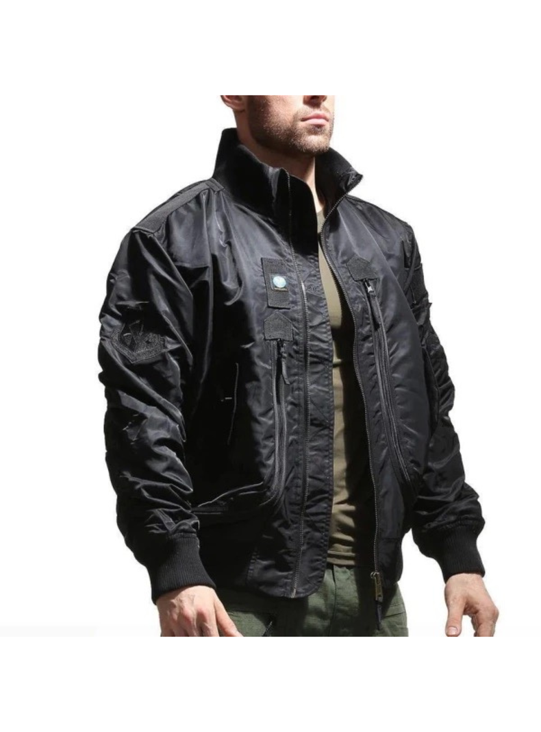 Chaqueta Bomber Special Forces Negro-3