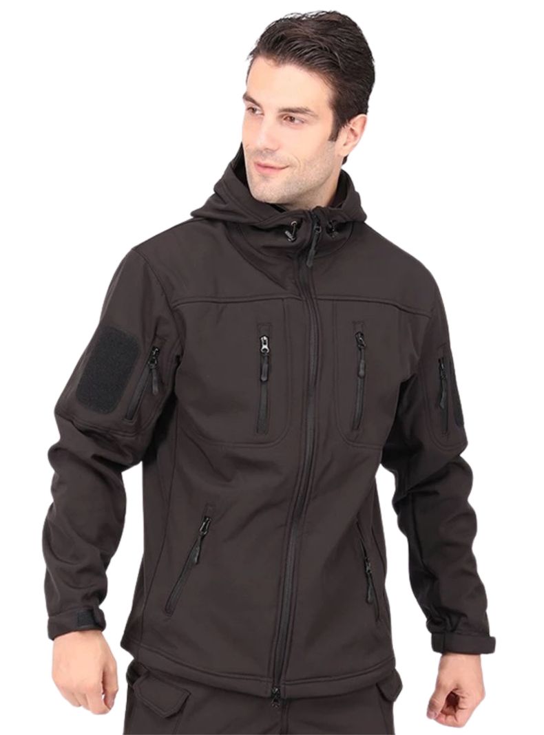 Chaqueta Táctica Softshell Impermeable.-0