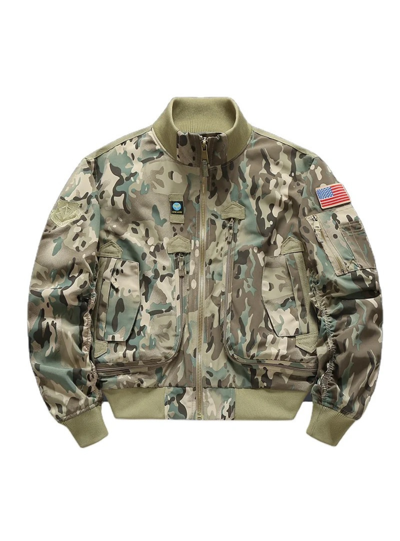 Chaqueta Bomber Camuflada-0