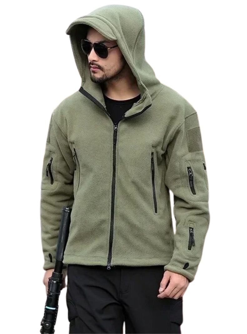 Chaqueta Táctica De Forro Polar Militar-0