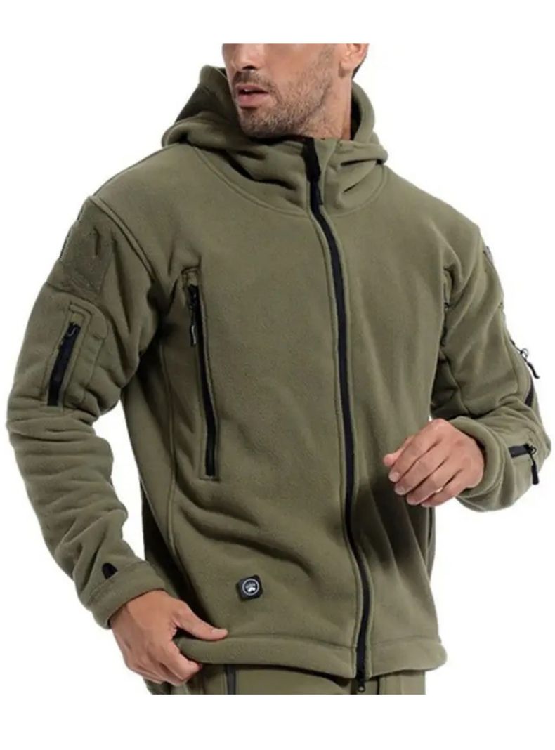 Chaqueta Táctica De Forro Polar Militar-1