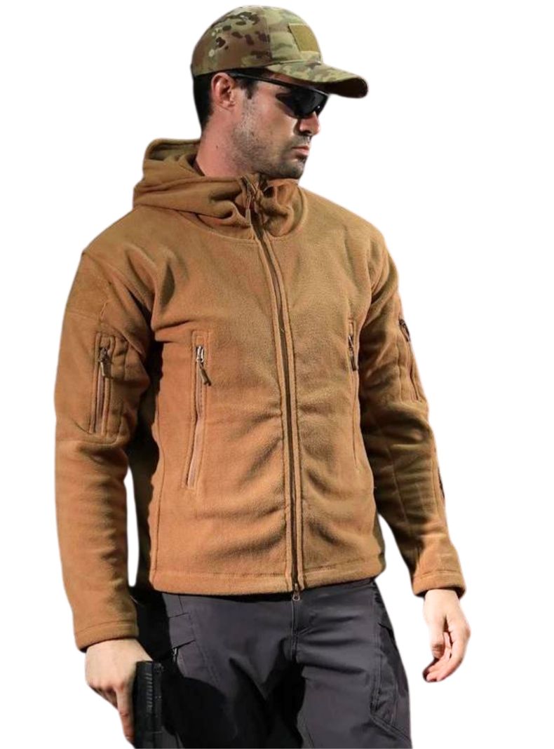 Chaqueta Táctica De Forro Polar.-0