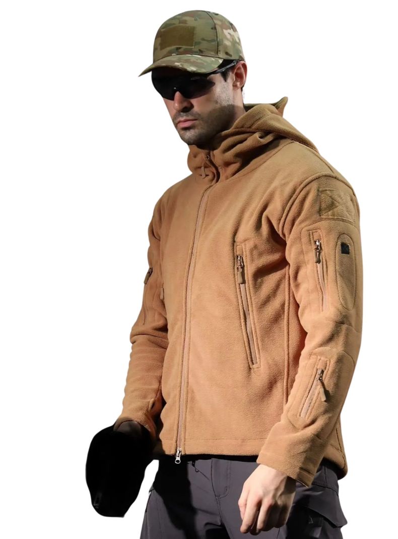 Chaqueta Táctica De Forro Polar.-1