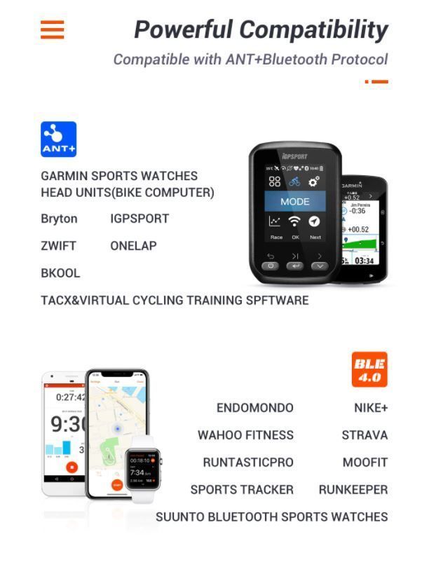 Banda Cardiaca Ant+ Bluetooth Igpsport, Garmin O Polar-3