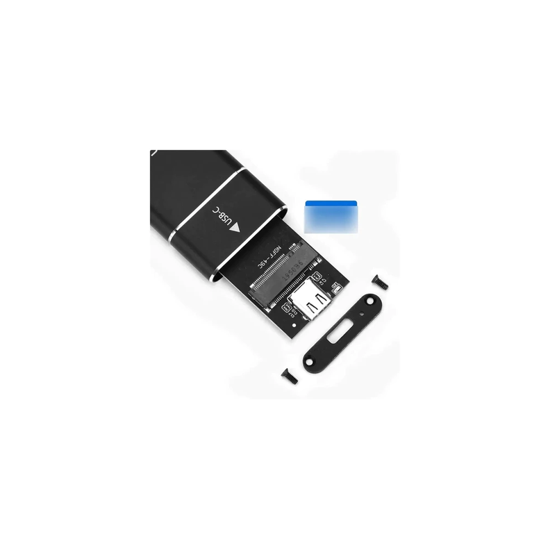 Case Cofre Externo Disco Ssd M.2 Sata Ngff Usb C A Usb 3.0-1