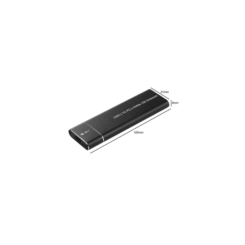 Case Cofre Externo Disco Ssd M.2 Sata Ngff Usb C A Usb 3.0-2