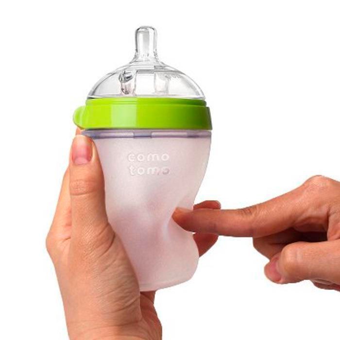 Mamadera Comotomo 250 ml Verde-1