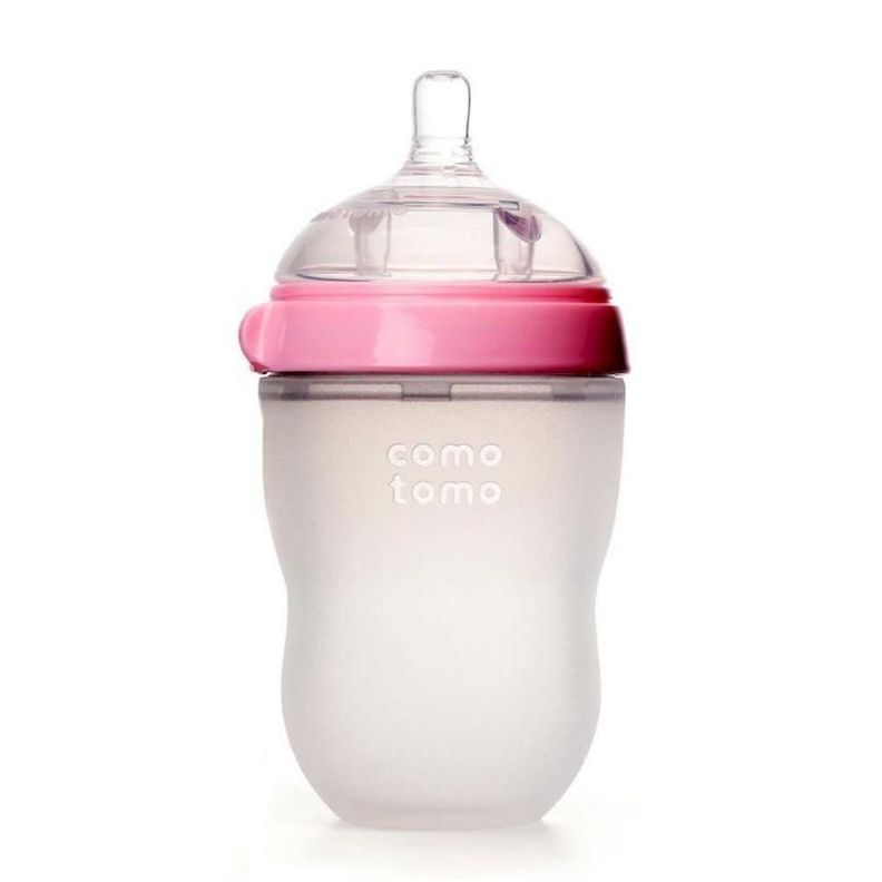 Mamadera Comotomo 250 ml Rosada-1