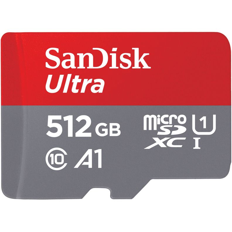 Tarjeta de Memoria Micro Sd Sandisk Ultra 512gb 150 Mb/s A1-0
