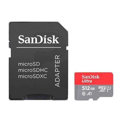 Tarjeta de Memoria Micro Sd Sandisk Ultra 512gb 150 Mb/s A1-1