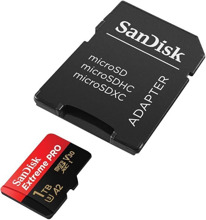 Memoria Micro Sd Sandisk Extreme Pro 1 Tb 200mb/s U3 V30 4k-1