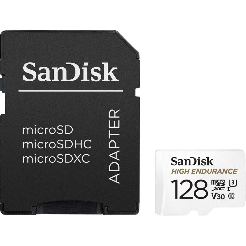 Memoria Micro Sd Sandisk High Endurance 128gb 100mbs 4k V30-1