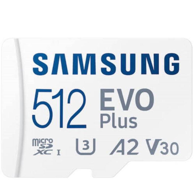 Memoria Micro Sd Samsung Evo Plus 512gb 160mb/s V30, A2, 4k-0