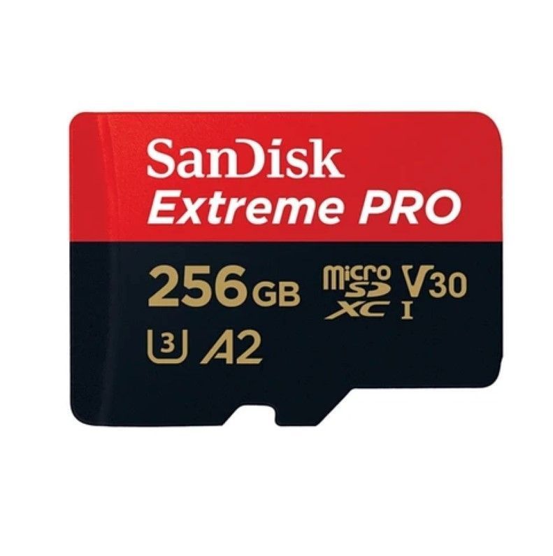 Memoria Micro Sd Sandisk Extreme Pro 256 Gb 200mbs U3 V30 4k-0