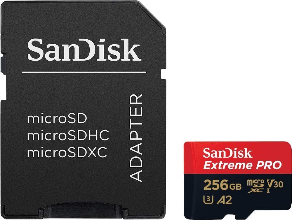 Memoria Micro Sd Sandisk Extreme Pro 256 Gb 200mbs U3 V30 4k-1