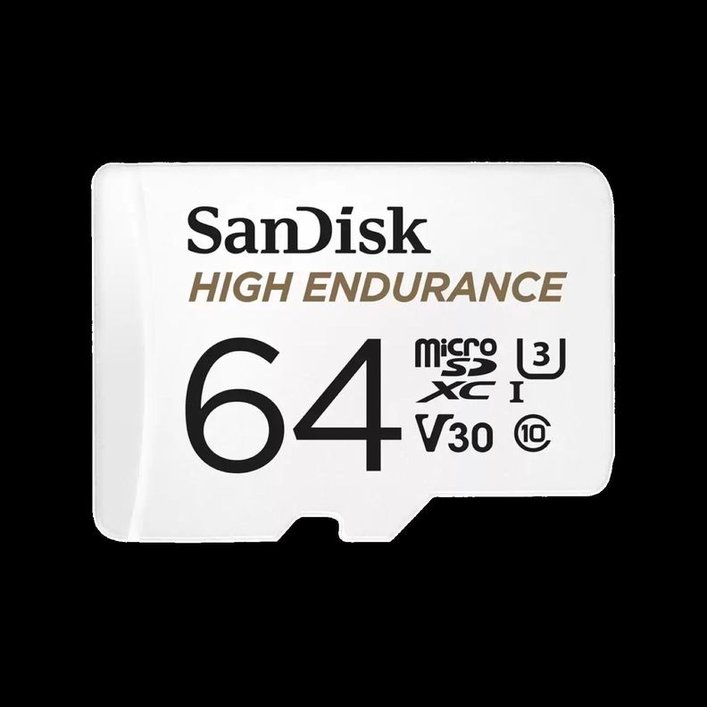Memoria Micro Sd Sandisk High Endurance 64gb 100mbs 4k V30-0