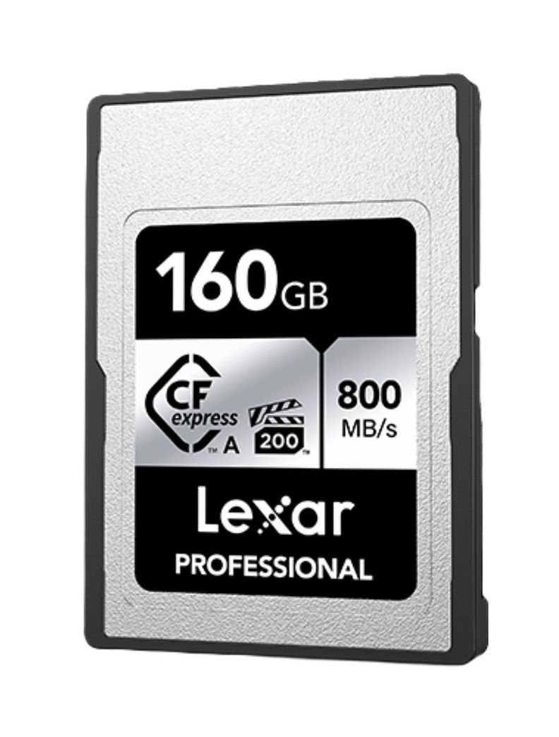 Tarjeta de Memoria CF Express Tipo A Lexar Silver 160GB 800Mbs 8K