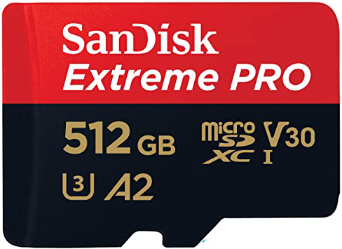 Memoria Micro Sd Sandisk Extreme Pro 512 Gb 200mbs U3 V30 4k-0