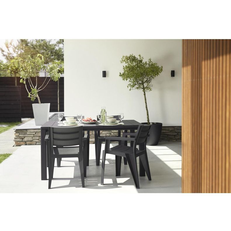 Mesa De Terraza Plastica Julie Keter-2