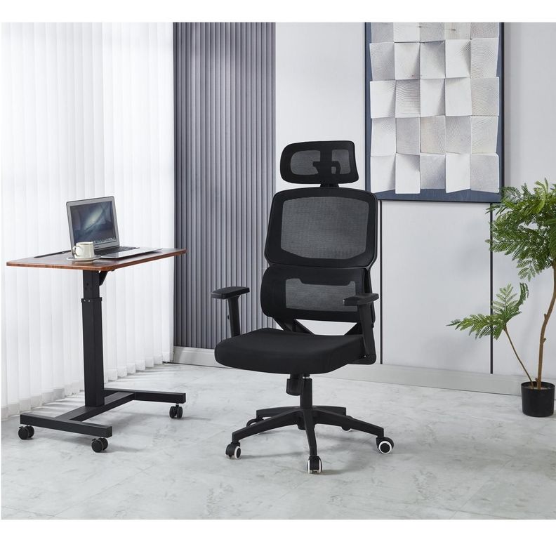 Silla De Oficina Ejecutiva Mesh Ergonomica Negro-5