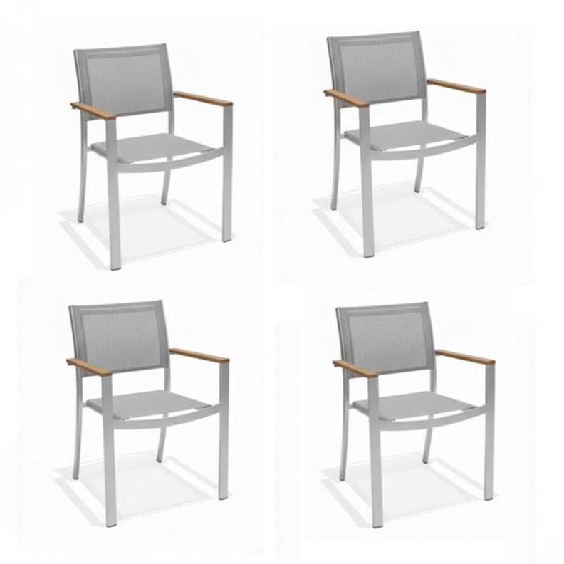 Sillas Exterior Tagula Gris Claro x4 Midtown XL