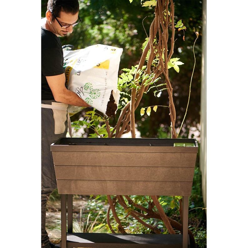 Jardinero Macetero Huerto Urban Bloomer Keter-5
