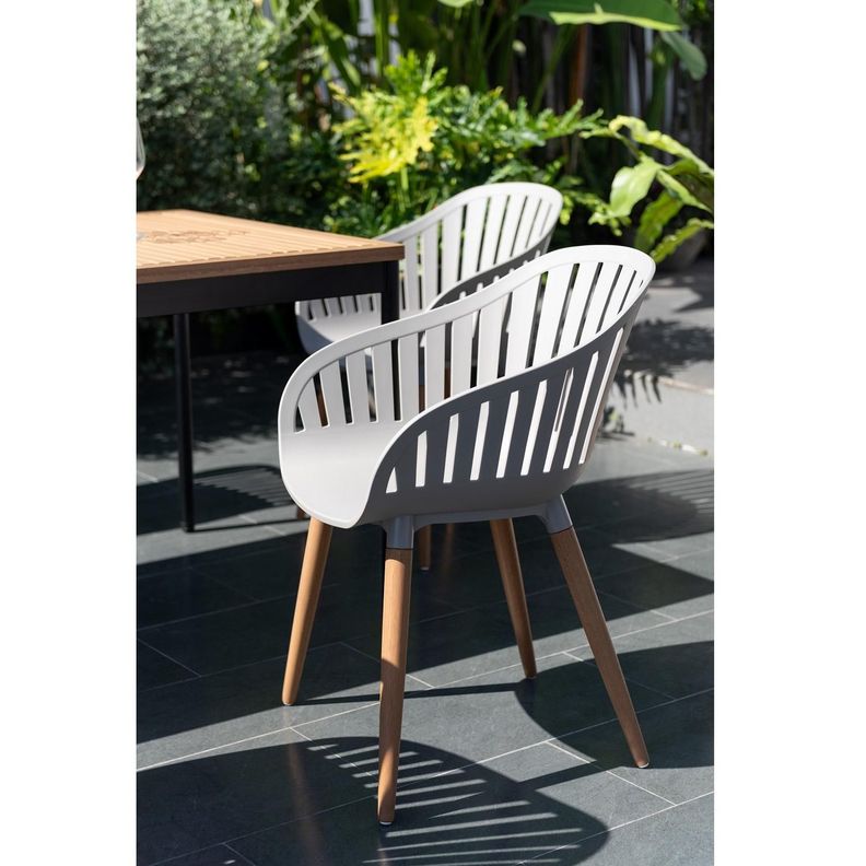 Juego De Terraza Cannes 160x90cm con 4 Sillas-3