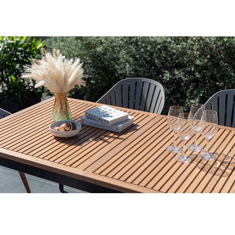 Juego De Terraza Cannes 160x90cm con 4 Sillas-4