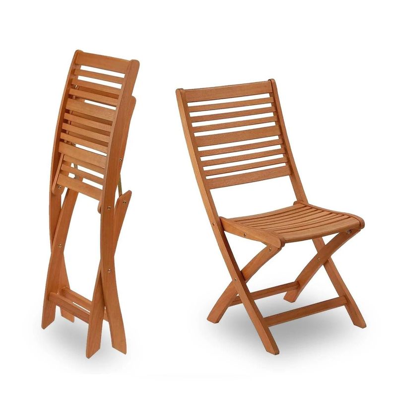 Juego De 2 Sillas Exterior Madera Kingsbury Midtown-4