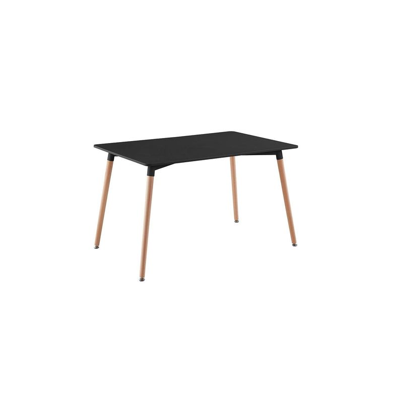Mesa de comedor Nordica Escadinava Negra Midtown-1