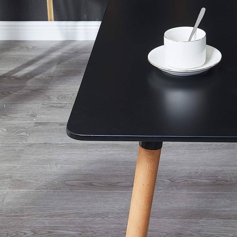 Mesa de comedor Nordica Escadinava Negra Midtown-3