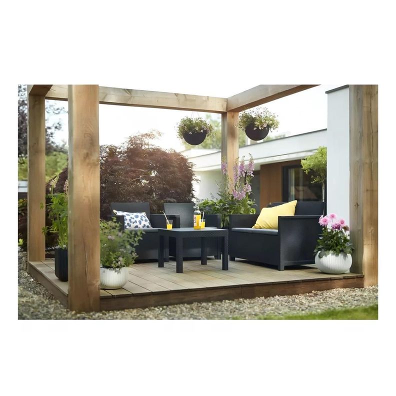 Set de Jardin Emma Grafito-2