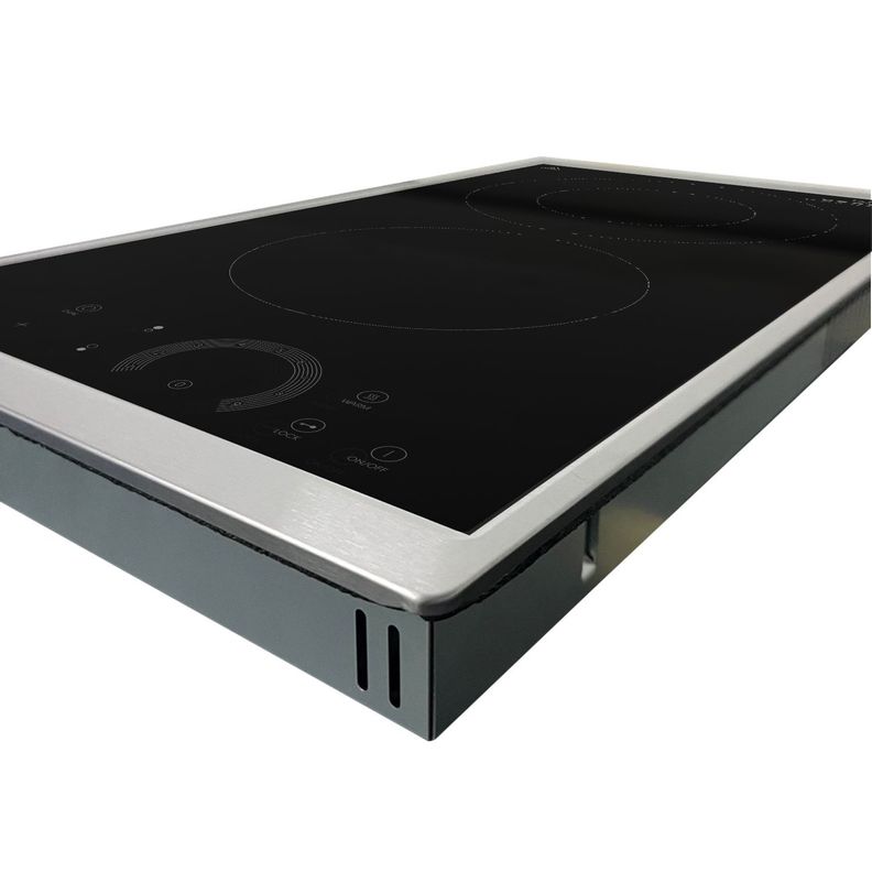ENCIMERA VITRO URSUS TROTTER-VCT 2PLATOS INOX-3