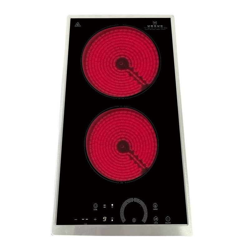 ENCIMERA VITRO URSUS TROTTER-VCT 2PLATOS INOX-4