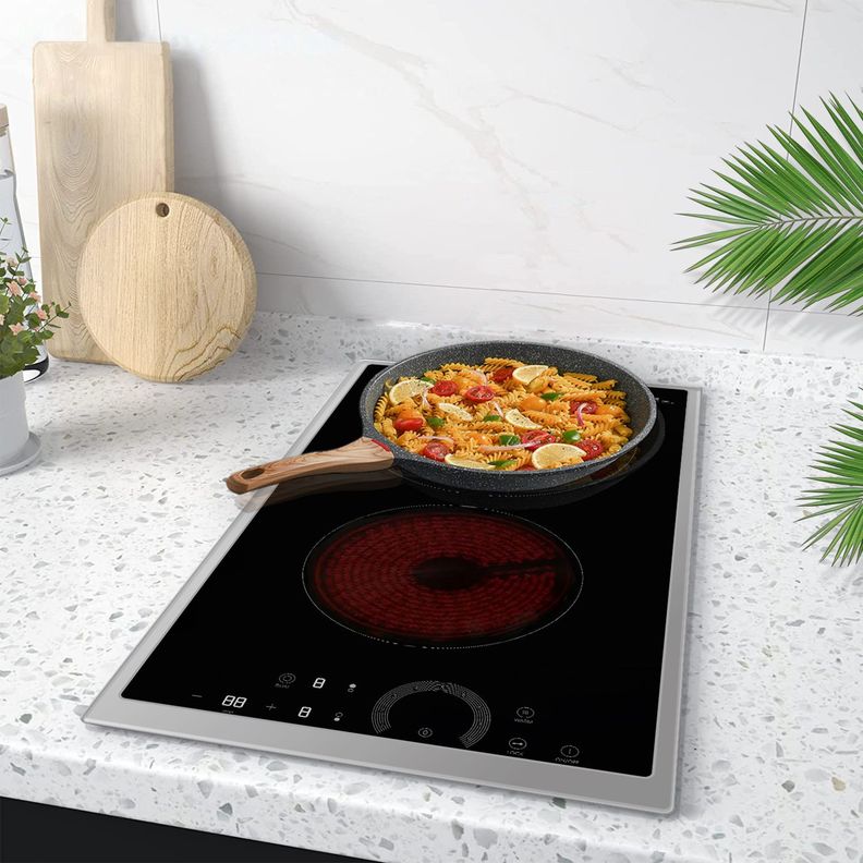ENCIMERA VITRO URSUS TROTTER-VCT 2PLATOS INOX-7