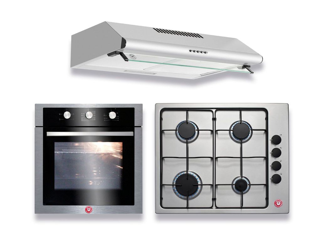 KIT EMP. URSUS TROTTER ENCIMERA G4 GAS LICUADO / CAMPANA FF 60CM INOX 1M / HORNO ELECT. EPC4 DL -0