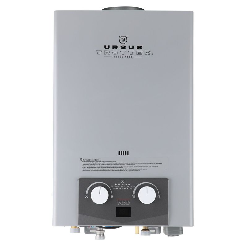 CALEFON KOMFORTEK UT M5-LITROS GAS LICUADO Gris