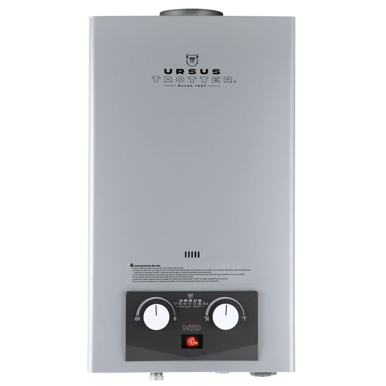 CALEFON KOMFORTEK UT M7-LITROS GAS NATURAL Gris