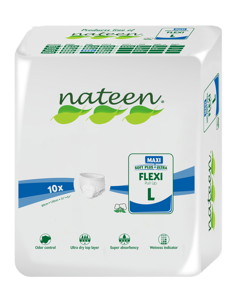 Pañal Adulto Flexi Maxi L - 10 unidades-0