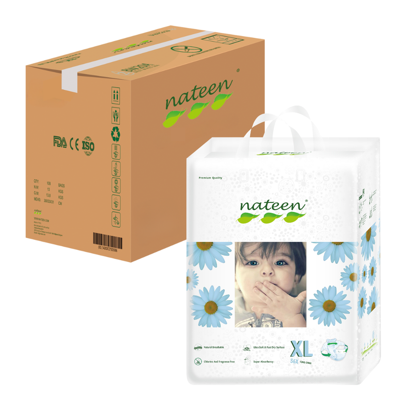 Pañal Ecológico Nateen XL - 112 unidades-0