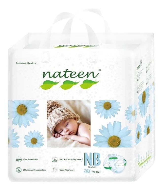 Pañal Ecológico Premium RN - 20 unidades-0