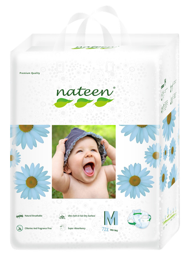 Pañal Ecológico Premium M - 72 unidades-0