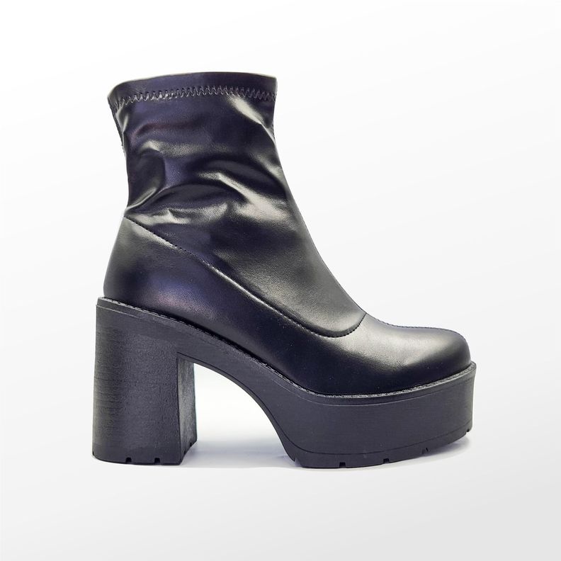 Botin Softy Taco Alto y Plataforma Dolce Cannella-0