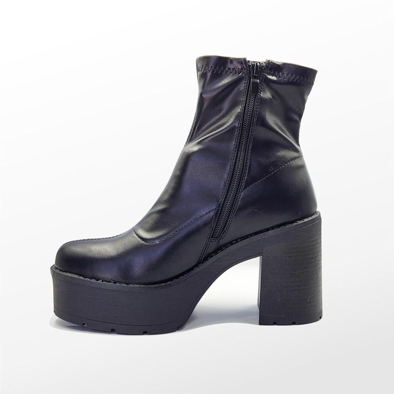 Botin Softy Taco Alto y Plataforma Dolce Cannella-1