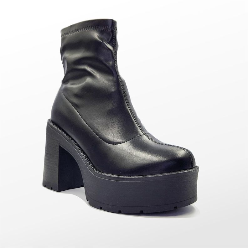 Botin Softy Taco Alto y Plataforma Dolce Cannella-2